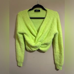 Electric Soft Crop Top